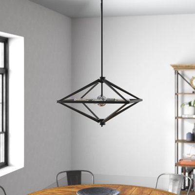Palmerii 4 - Light Dimmable Geometric Chandelier