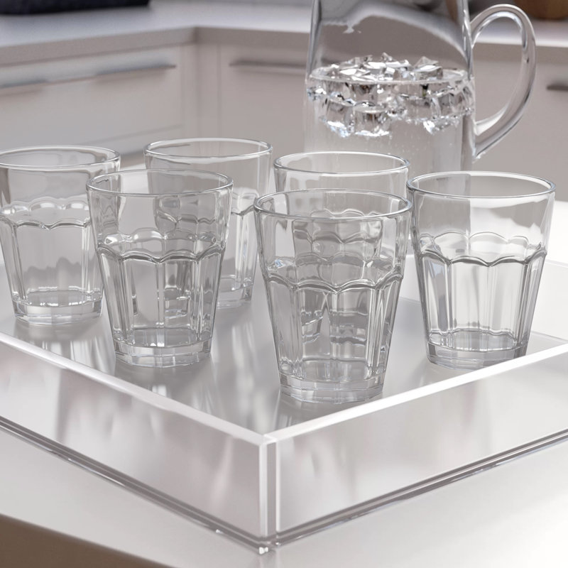 Arsal 12oz. Acrylic Drinking Glass Set