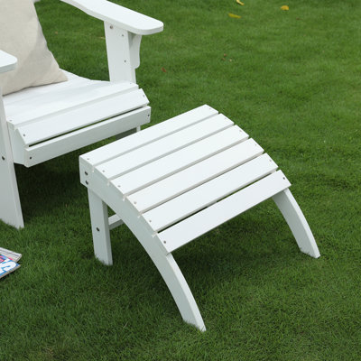 Repose-pieds extérieur Adirondack, repose-pieds résistant aux intempéries