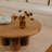 Treccia Round Coffee Table Oak