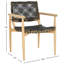 Fauteuil en cuir véritable de 22,83 po de largeur Joshelin-48635796-48675564