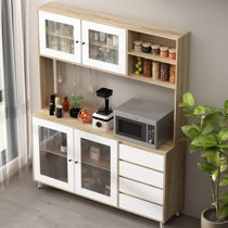 Latitude Run® 41W Kitchen Storage Cabinet, Buffet Sideboard with