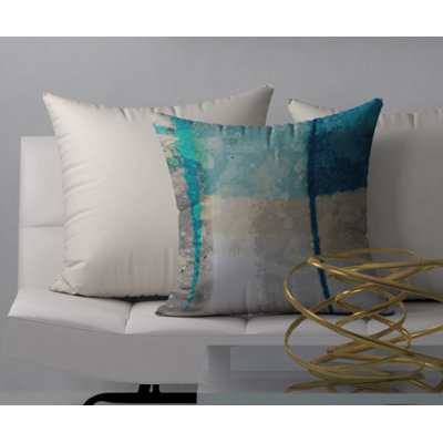Coussin décoratif carré immaculée Euphation