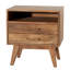 Oslo 48cm W Solid Wood Bedside Table