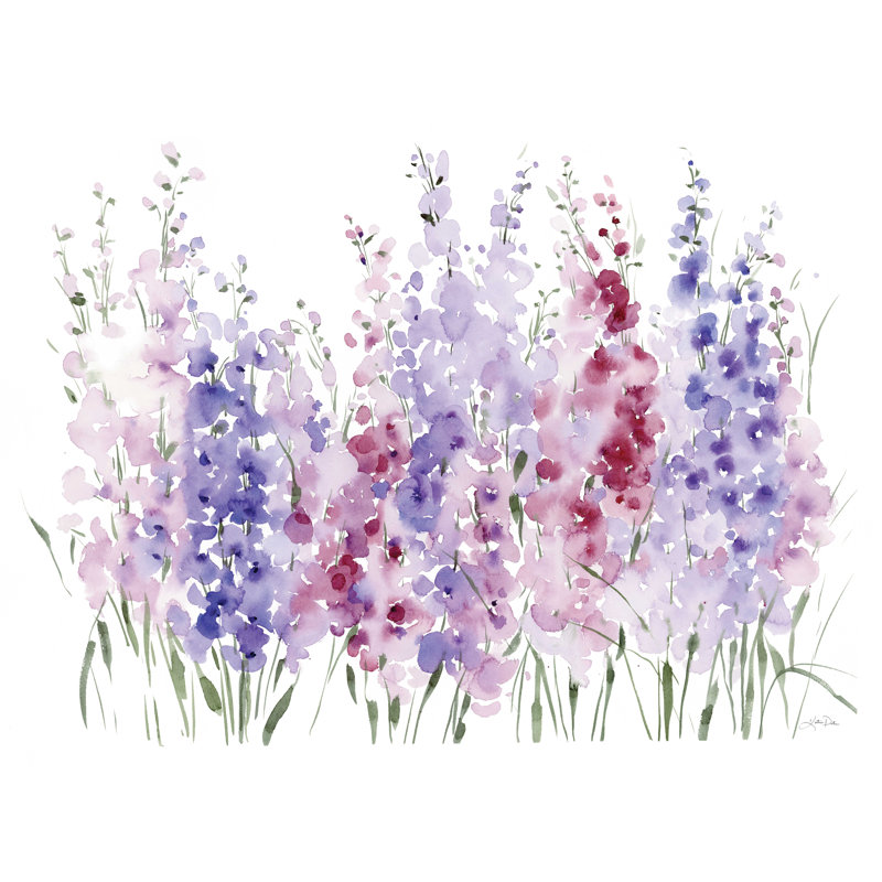 «Spring Blooms I» par Katrina Pete - reproduction sur toile tendue, H 36 po x l 48 po