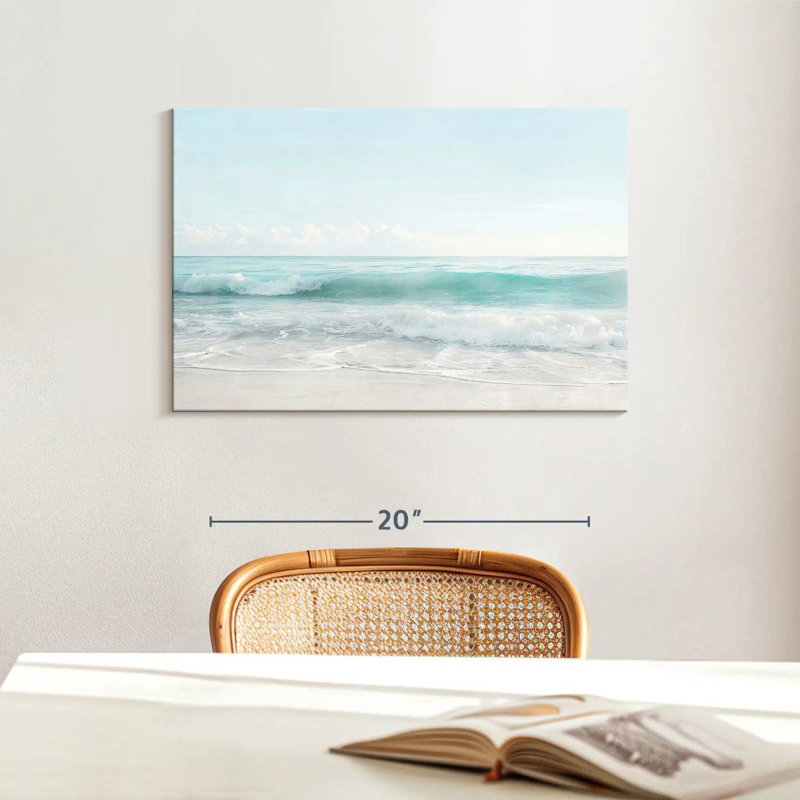 Sea Beyond Sight, 16" H x 24" W