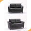 Causeuse en tissu 60 po-1472276025