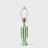 Handcrafted Eterna Bone Inlay Green Decorative Lamp Base