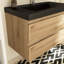 Meuble-lavabo flottant blanc 36 po Angela Angela-97827212