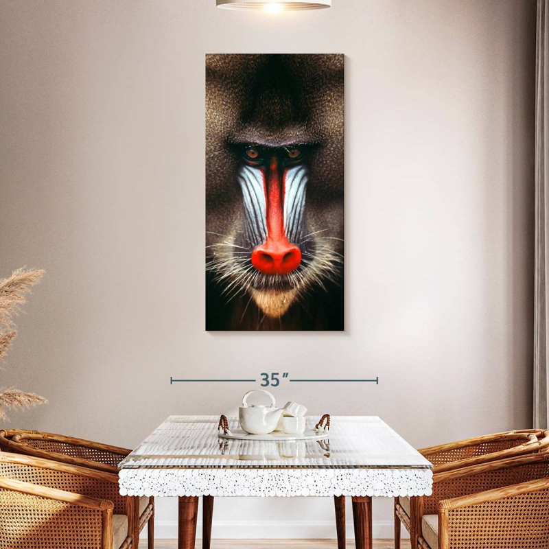 Monkey Head, 48" H x 24" W