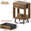 Table de chevet en bois massif Chirinos-639924557