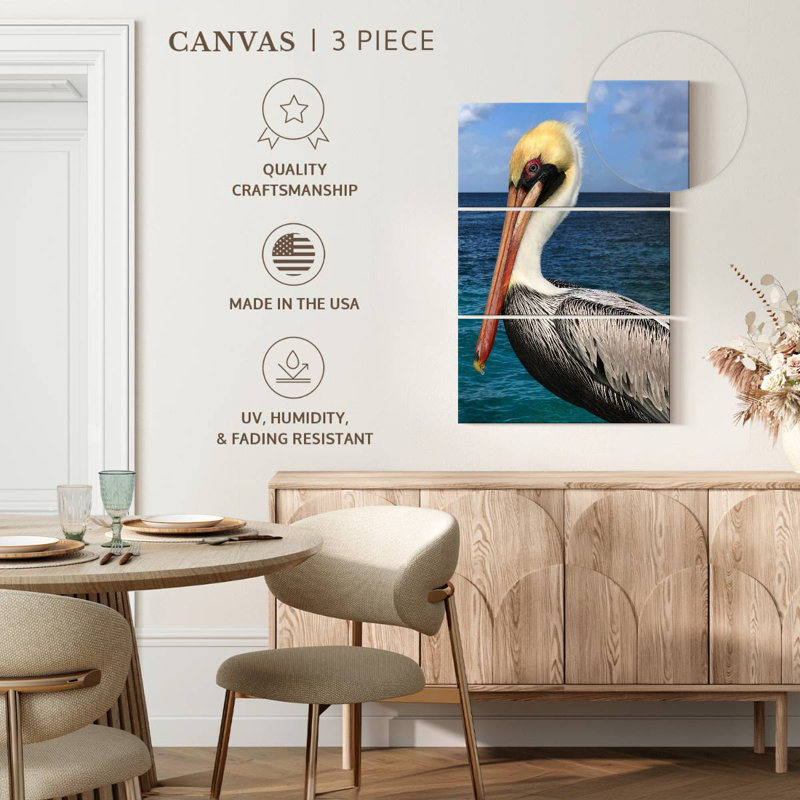 Brampt Pelican Profile, 50" H x 32" W