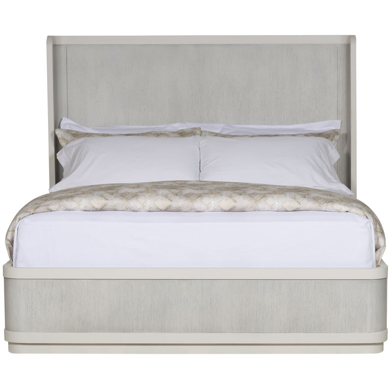 Cove Solid Wood Standard Bed, Moonstruck/White Frost, King