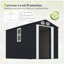 Remise de rangement extérieure en métal durable avec portes verrouillables et bouches d'aération pour l'organisation de jardin et de patio