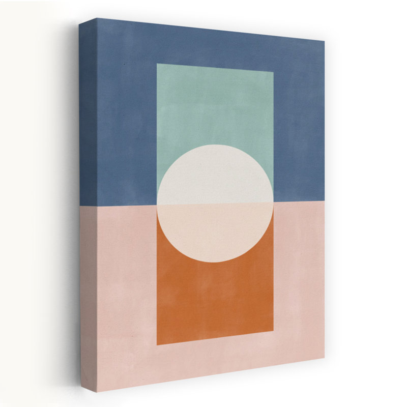 Art contemporain abstrait coloré, H 48 po x l 32 po