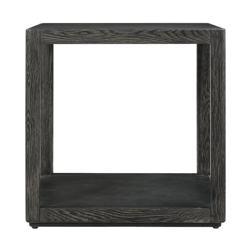 Maxwell End Table, Obsidian