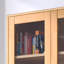 Bibliothèque simple de style nordique