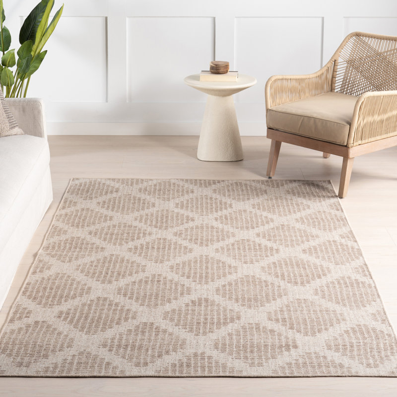 Katana Trellis Machine Washable Area Rug, Rectangle 7'6" x 9'6"