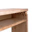 Console 59 po, console rustique moderne, table d'entrée étroite, table de canapé en bois, table de couloir avec rangement, table console en bois naturel, table d'entrée avec tablette ouverte, console Farmhouse