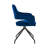 Guo 19'' H Velvet Upholstered Metal Armchair-160006819
