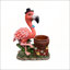 Charmante jardinière en forme de flamant rose, statue de jardin unique pour une utilisation intérieure et extérieure, durable et décorative