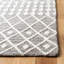 Tapis gris/ivoire en laine touffeté à la main Brylee-1332783636
