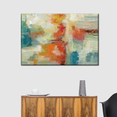 «Cat and Dog Love» sur impression sur toile