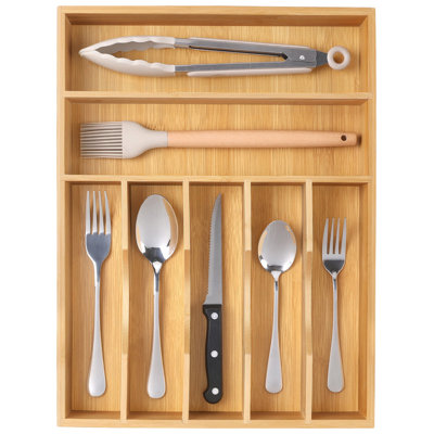 Rangement à ustensiles en bambou Natural Kitchen Range