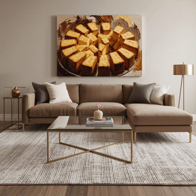 Art mural sur toile, Desserts Pound Cake