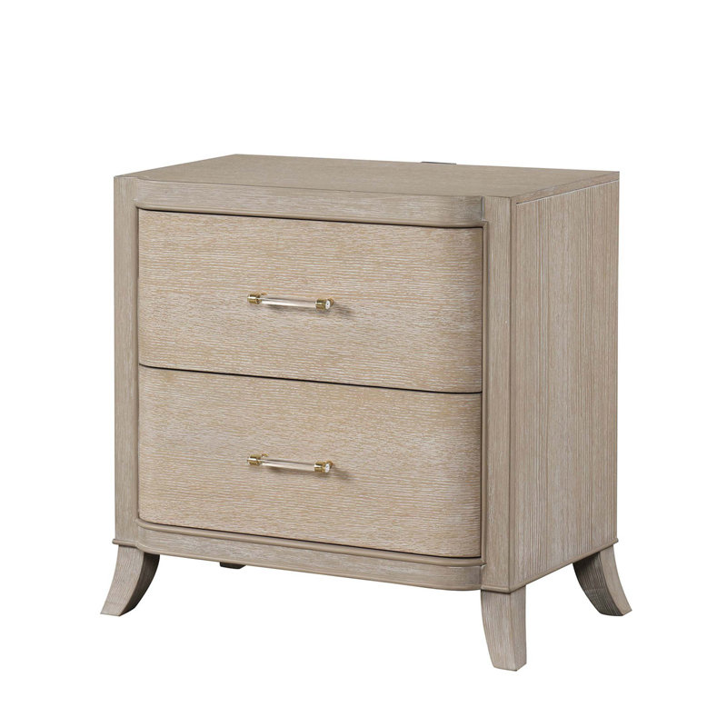 Table de chevet transitionnelle 1pc
