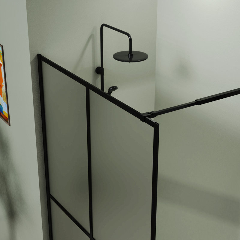 Paroi de douche sans rendez-vous Wet-Room Black
