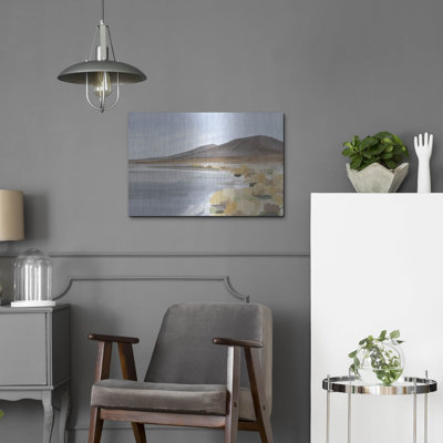 «Desert Oasis Study 1» par Annie Warren, art mural en métal