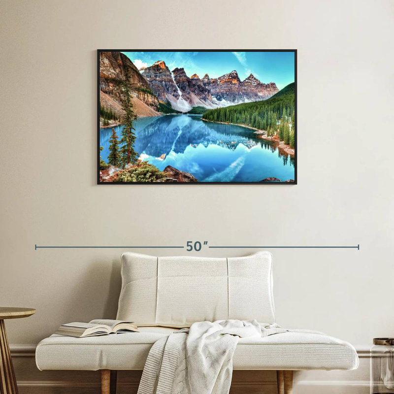 Parc national, Cadre flottant noir, 37 po x 25 po