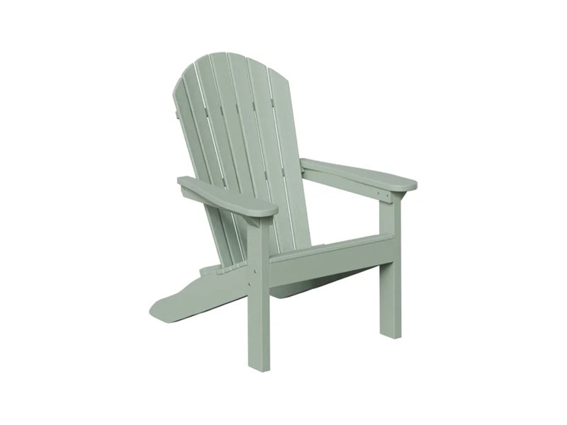 Berlin Gardens Kids Comfo Back Adirondack Chair, Seafoam
