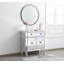 Armoire d'appoint à miroir 2 portes H 32 po x l 32 po Acantha-331550285