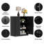 Armoire de rangement d'appoint en bois à 4 portes H 72 po x l 31 po avec tablettes réglables et armoires de rangement pour le salon-508492844-508492835