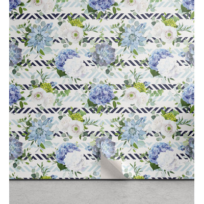 Ilakkiya Textured Peel and Stick Wallpaper Roll