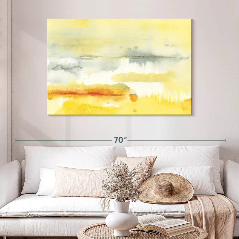 Saffron, 32" H x 48" W