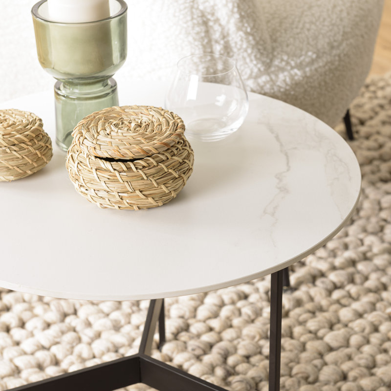 Akeila Trestle Coffee Table