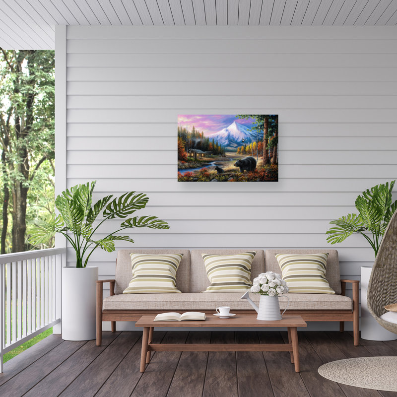 Décoration murale d'extérieur Chyrstal, L 47 po x H 30 po