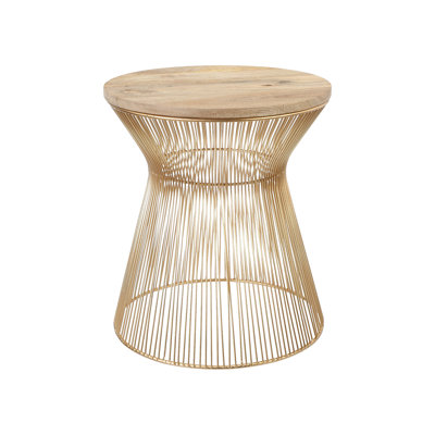 Tortola Metal Accent Stool