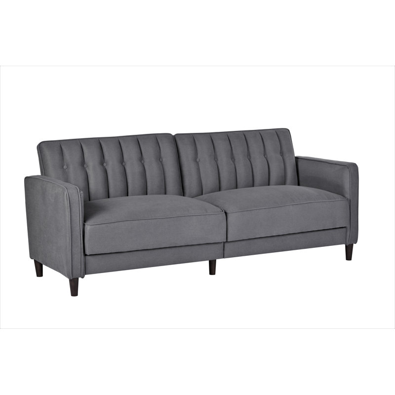 Cornell Upholstered 81'' Sofa, Dark Gray