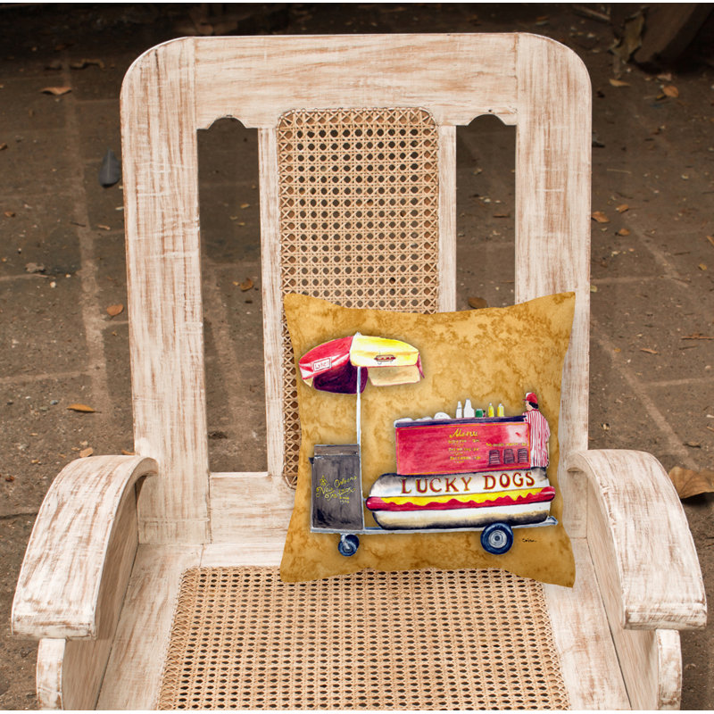  Coussin Hot Dog 14 po