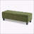 Stylish Green Boucle Ottoman Bench with Ample Storage and Durable Rubber Wood Legs, 300 lbs Capacity-176633459
