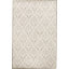 Neo Villa Damask Area Rug in Silver-106956809