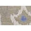 Ikat Area Rug in Gray