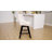 Velvet Swivel Tufted Wooden Barstools Set of 2-1287760666