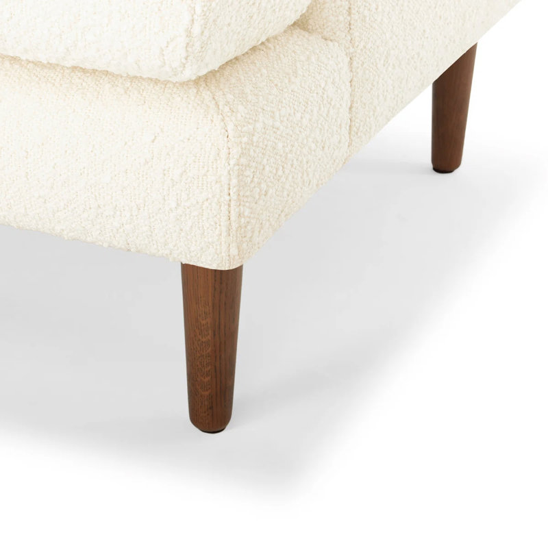 Fauteuil Miller, Crème Boucle