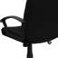 Mid-Back Fabric Executive Swivel Office Chair with Nylon Arms-2086739751