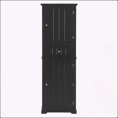 Versatile Freestanding Bathroom Cabinet with Multiple Features for Optimal Storage